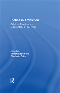 Cover image: Pieties in Transition 1st edition 9780754656166