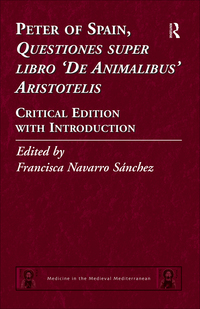 Titelbild: Peter of Spain, Questiones super libro De Animalibus Aristotelis 1st edition 9780367882174