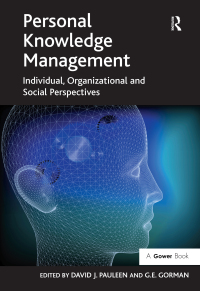 Imagen de portada: Personal Knowledge Management 1st edition 9780566088926