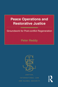 Imagen de portada: Peace Operations and Restorative Justice 1st edition 9781409429890