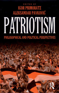 Cover image: Patriotism 1st edition 9780754671220