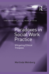 Imagen de portada: Paradoxes in Social Work Practice 1st edition 9781472431097