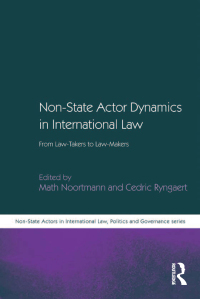 Imagen de portada: Non-State Actor Dynamics in International Law 1st edition 9781409403166