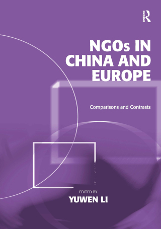 Cover image: NGOs in China and Europe 1st edition 9781138278837