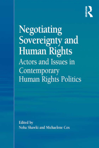 Imagen de portada: Negotiating Sovereignty and Human Rights 1st edition 9780754677192