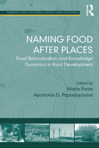Cover image: Naming Food After Places 1st edition 9781138257740