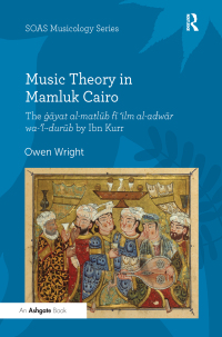 Cover image: Music Theory in Mamluk Cairo 1st edition 9781409468813
