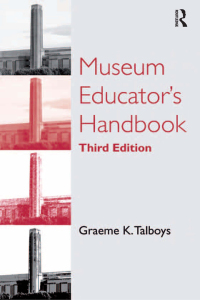 Omslagafbeelding: Museum Educator's Handbook 3rd edition 9780815346852