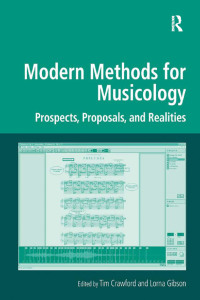 Cover image: Modern Methods for Musicology 1st edition 9780754673026