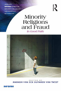 Omslagafbeelding: Minority Religions and Fraud 1st edition 9781138546158