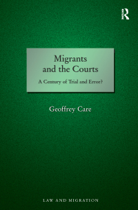 Cover image: Migrants and the Courts 1st edition 9781032652405