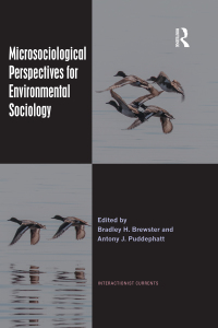 Imagen de portada: Microsociological Perspectives for Environmental Sociology 1st edition 9780367478773