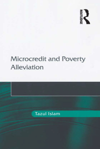 Cover image: Microcredit and Poverty Alleviation 1st edition 9780754646808