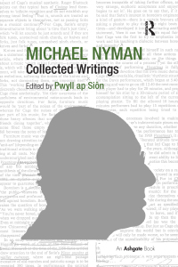 Titelbild: Michael Nyman: Collected Writings 1st edition 9781138255869