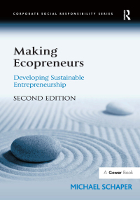 صورة الغلاف: Making Ecopreneurs 2nd edition 9780566088759