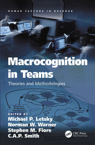 Cover image: Macrocognition in Teams 1st edition 9781138076358
