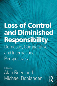 صورة الغلاف: Loss of Control and Diminished Responsibility 1st edition 9780367602109
