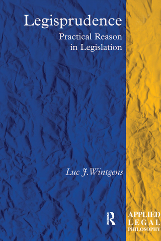 Omslagafbeelding: Legisprudence 1st edition 9781409419815