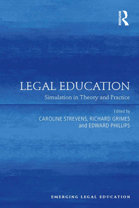 Imagen de portada: Legal Education 1st edition 9781472412591