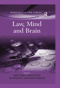 Cover image: Law, Mind and Brain 1st edition 9780754670131