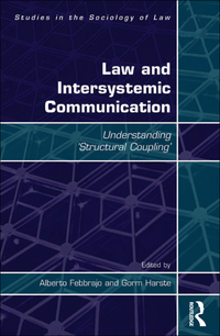 Imagen de portada: Law and Intersystemic Communication 1st edition 9781409421108