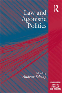 صورة الغلاف: Law and Agonistic Politics 1st edition 9780754673149
