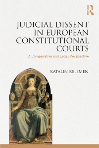 Immagine di copertina: Judicial Dissent in European Constitutional Courts 1st edition 9780367336837