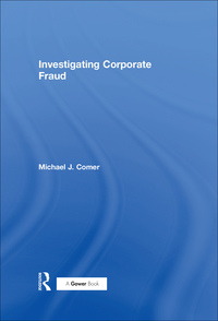 Cover image: Investigating Corporate Fraud 1st edition 9780566085314