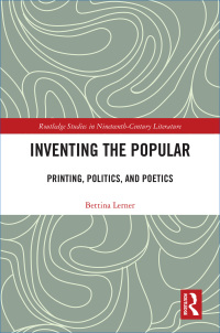 Cover image: Inventing the Popular 1st edition 9781409436768