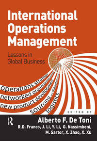 Imagen de portada: International Operations Management 1st edition 9781409403296