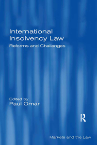 Cover image: International Insolvency Law 1st edition 9780754624271