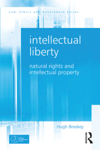 Omslagafbeelding: Intellectual Liberty 1st edition 9781409447115