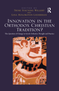 Imagen de portada: Innovation in the Orthodox Christian Tradition? 1st edition 9781409420774