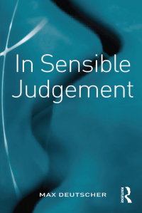 Imagen de portada: In Sensible Judgement 1st edition 9781138488564