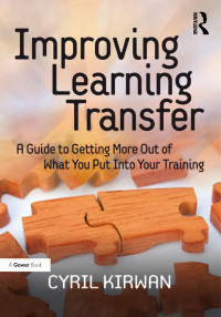 Imagen de portada: Improving Learning Transfer 1st edition 9780566088445