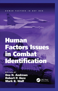 Cover image: Human Factors Issues in Combat Identification 1st edition 9781138071674
