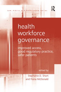 Imagen de portada: Health Workforce Governance 1st edition 9781409429210