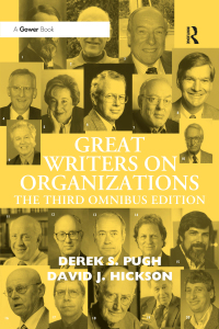 表紙画像: Great Writers on Organizations 3rd edition 9781032180021