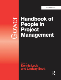 Titelbild: Gower Handbook of People in Project Management 1st edition 9781409437857
