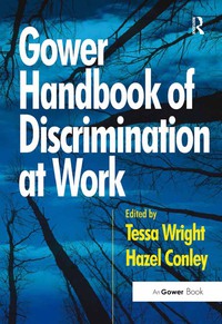 Cover image: Gower Handbook of Discrimination at Work 1st edition 9780566088988