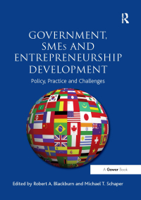 Cover image: Government, SMEs and Entrepreneurship Development 1st edition 9781138248250