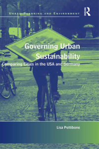 Imagen de portada: Governing Urban Sustainability 1st edition 9781472463166