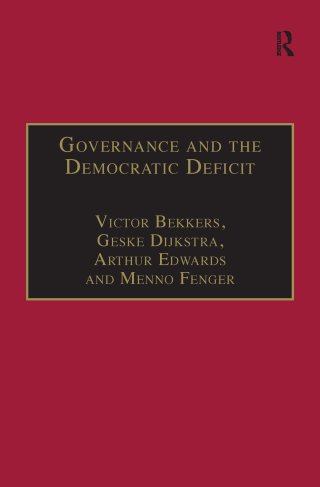 Titelbild: Governance and the Democratic Deficit 1st edition 9780754649830