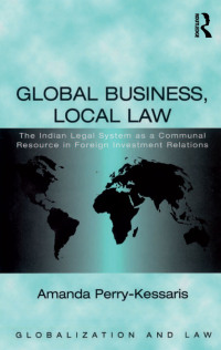 Cover image: Global Business, Local Law 1st edition 9780754645252