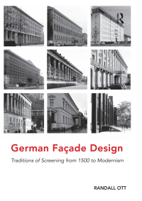 Cover image: German Façade Design 1st edition 9781472459053