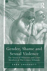 Imagen de portada: Gender, Shame and Sexual Violence 1st edition 9781138268470