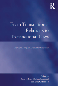 Cover image: From Transnational Relations to Transnational Laws 1st edition 9781138261068
