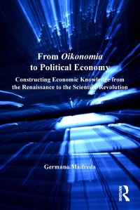 Imagen de portada: From Oikonomia to Political Economy 1st edition 9781138108394