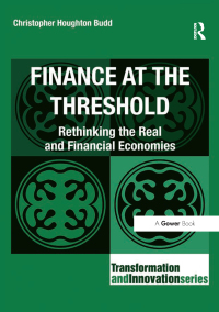 Imagen de portada: Finance at the Threshold 1st edition 9780566092114