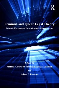 Imagen de portada: Feminist and Queer Legal Theory 1st edition 9780754675525